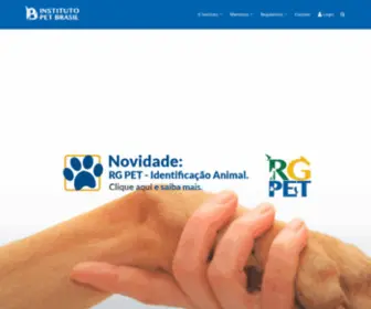 Institutopetbrasil.com(Instituto Pet Brasil) Screenshot