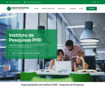 InstitutopHD.com.br(Instituto PHD) Screenshot