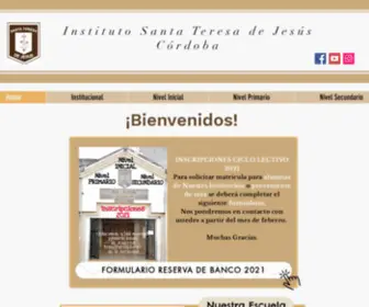 Institutosantateresa.com(Instituto Santa Teresa de Jesús) Screenshot