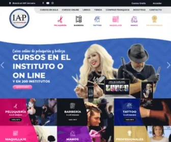 Institutosiap.com(Cursos de Peluquería y Belleza) Screenshot