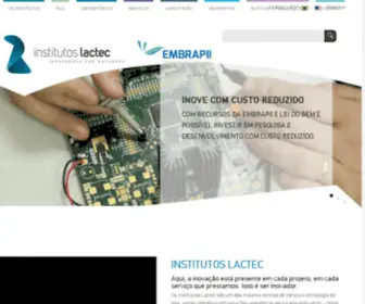 Institutoslactec.org.br(This is the default server vhost) Screenshot