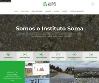 Institutosoma.org.br(Instituto Soma) Screenshot