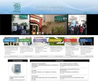 Institutosuyay.com.ar(Bienvenidos a Súyay) Screenshot