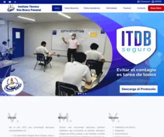 Institutotecnicodonbosco.edu.pa(Panamá) Screenshot