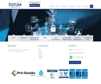 Institutototum.com.br(Associações) Screenshot