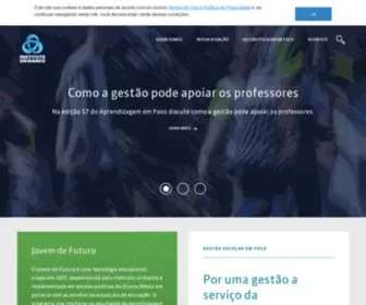 Institutounibanco.org.br(Instituto Unibanco) Screenshot