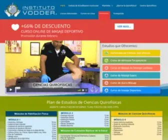 Institutovodder.com(Instituto Vodder) Screenshot