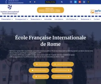 Institutsaintdominique.fr(Institut Saint) Screenshot