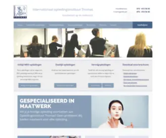 Instituut-Thomas.nl(Internationaal Opleidings Instituut) Screenshot