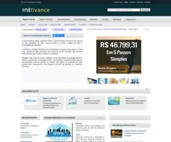 Instivance.com(Internet Possibilidades Ilimitada) Screenshot