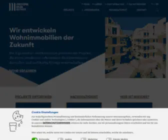 Instone.de(Wir entwickeln Wohnimmobilien der Zukunft) Screenshot