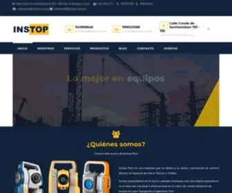 Instop.com.pe(Perú) Screenshot