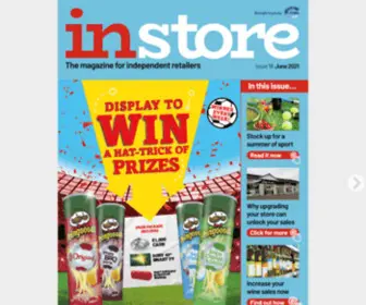 Instoremagazine.co.uk(InStore) Screenshot