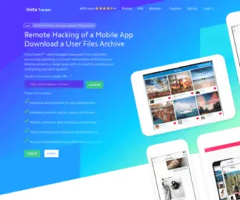 Instracker.net(Hack Instagram Account. Save an archive of user files containing the following) Screenshot