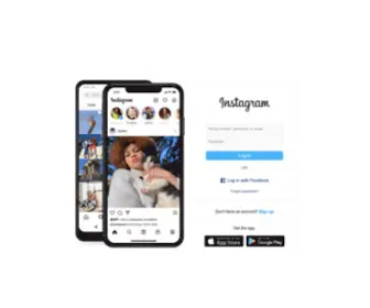 Instragram.com(Create an account or log in to Instagram) Screenshot