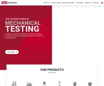 Instron.co.hu(Materials Testing Machines for Tensile) Screenshot