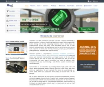 Instrowest.com.au(Instrumentation) Screenshot