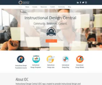 Instructionaldesigncentral.com(Instructional Design Central (IDC) provides instructional designers & learning experience (LX)) Screenshot