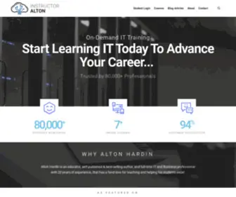 Instructoralton.com(Instructor Alton) Screenshot