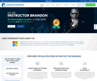 Instructorbrandon.com(Instructor Brandon) Screenshot