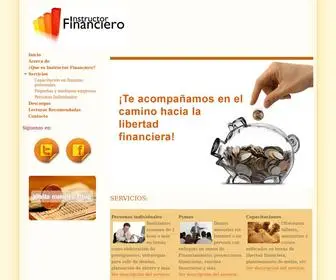 Instructorfinanciero.com(Instructor Financiero) Screenshot