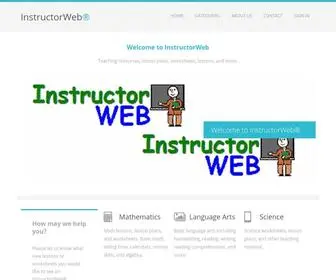 Instructorweb.com(Teaching Lessons) Screenshot