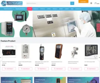 Instrukart.com(Clean Room Monitor) Screenshot