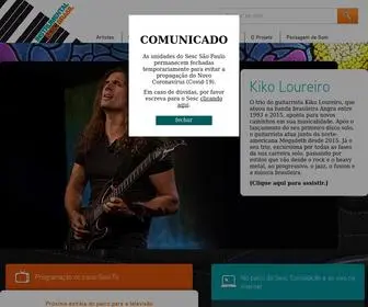 Instrumentalsescbrasil.org.br(Instrumental SESC Brasil) Screenshot