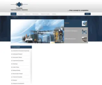 Instrumentation-Solutions.com(Complete Instrumentation Solutions) Screenshot