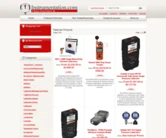 Instrumentation.com(Process Instruments and Controls) Screenshot