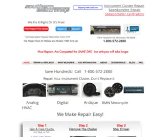 Instrumentclusters.com(Nationwide Instrument Cluster Repair and Speedometer Repair) Screenshot