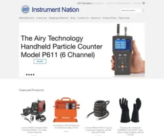 Instrumentnation.com(Instrument Nation) Screenshot