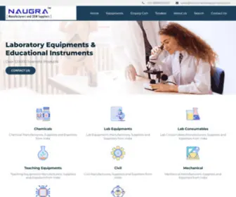 Instrumentsequipments.com(Laboratory Instruments Manufacturer) Screenshot