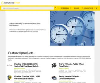Instrumentsfinder.com(Test & measurment Instruments) Screenshot