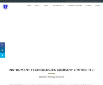 Instrumenttechnologies.com(ITL) Screenshot