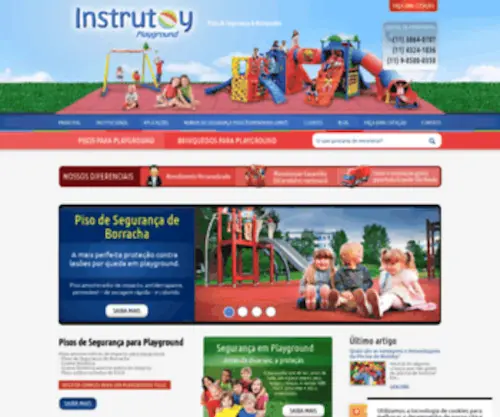 Instrutoy.com.br(Brinquedos e Pisos para Playground) Screenshot