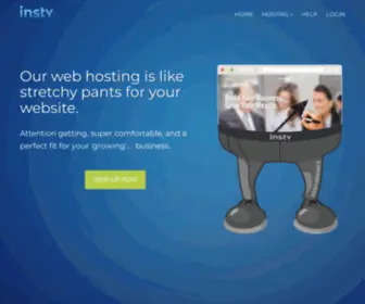 Insty.me(Ridiculously Excellent Web Hosting) Screenshot