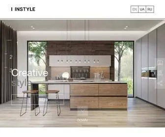 Instyle.com.ua(Дизайнерские кухни INSTYLE) Screenshot