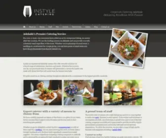 Instylecatering.net.au(Instyle catering) Screenshot