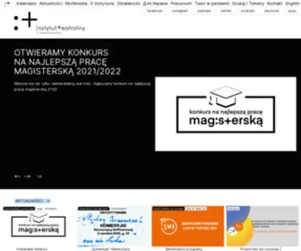 Instytut-Teatralny.pl(Instytut Teatralny) Screenshot
