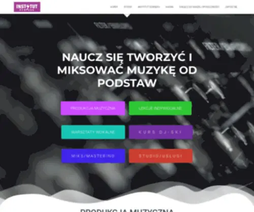 Instytutdzwieku.com(INSTYTUT DZWIĘKU) Screenshot