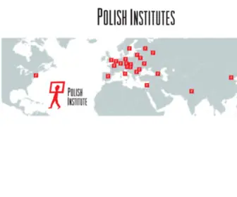 Instytutpolski.pl(Polish Institutes) Screenshot
