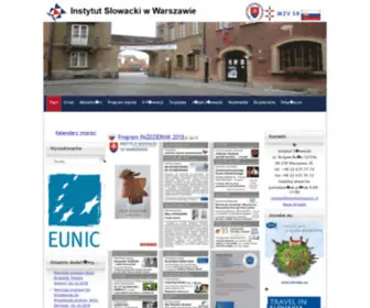 Instytutslowacki.pl(Słowacki) Screenshot