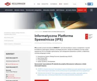 Instytutspawalnictwa.pl(Instytutspawalnictwa) Screenshot