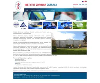 Instytutzdrowia-Ostrawa.pl(Zdravotní) Screenshot
