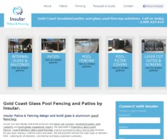 Insular.com.au(Gold Coast Pool Fencing) Screenshot