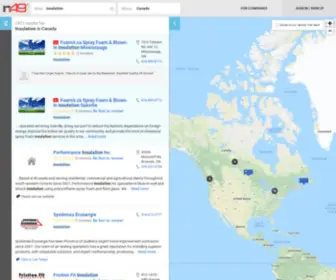 Insulation.ca(Find and compare reviews for insulation in Canada) Screenshot
