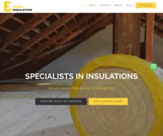 Insulationecoin.com(EcoIn insulation) Screenshot