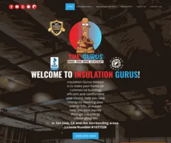 Insulationgurus.com(Our mission) Screenshot