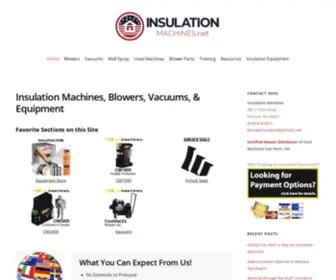 Insulationmachines.net(Insulation Machines) Screenshot